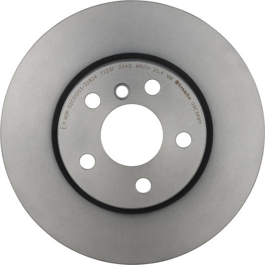 BRE-09.C349.11 - PAR DE DISCOS DE FRENO DELANTEROS PARA BMW 118I SPORT LINE 2019-2019