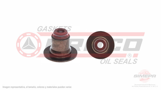 S-2471-V - (50 PIEZAS) SELLO DE VALVULA (RETEN) PARA PEUGEOT PARTNER 1.6 L DIESEL L4 8 V SOHC DV6DTED 2013-2021