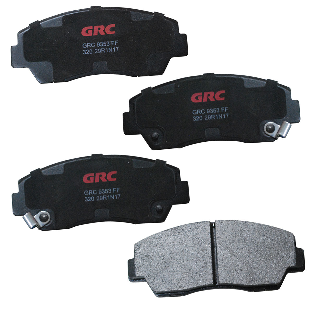 GMD320 - BALATAS SEMIMETALICAS DELANTERAS PARA MAZDA B2000 1986-1987