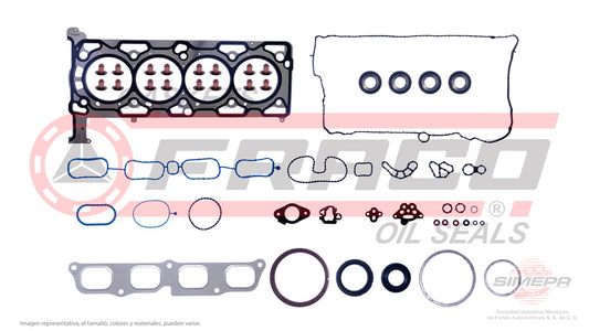 FSX-3040120 - JUEGO DE EMPAQUES PARA BUICK ENVISION L4 2.5 L 16 V. DOHC LCV 2017-2019