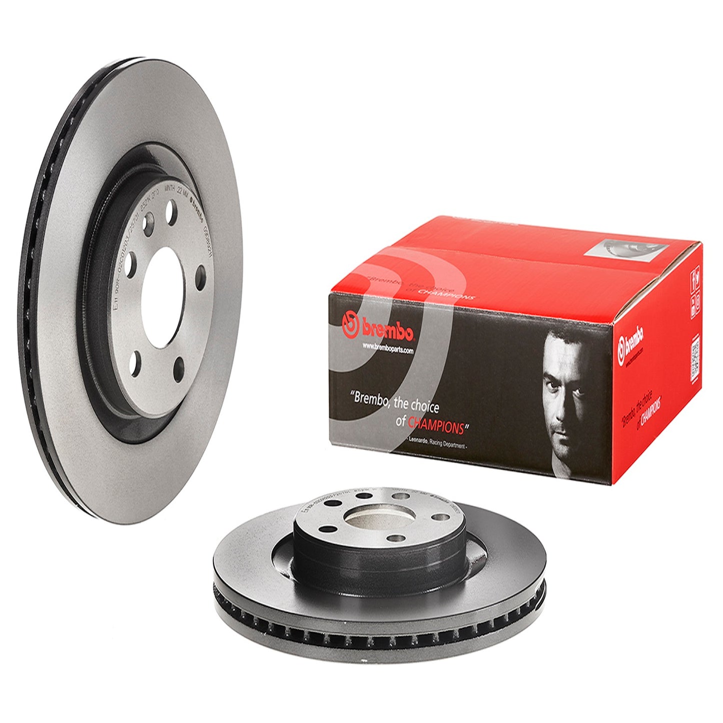 BRE-09.D892.11 - PAR DE DISCOS DE FRENO DELANTEROS PARA VOLVO XC40 T4 INSCRIPTION 2019-2021