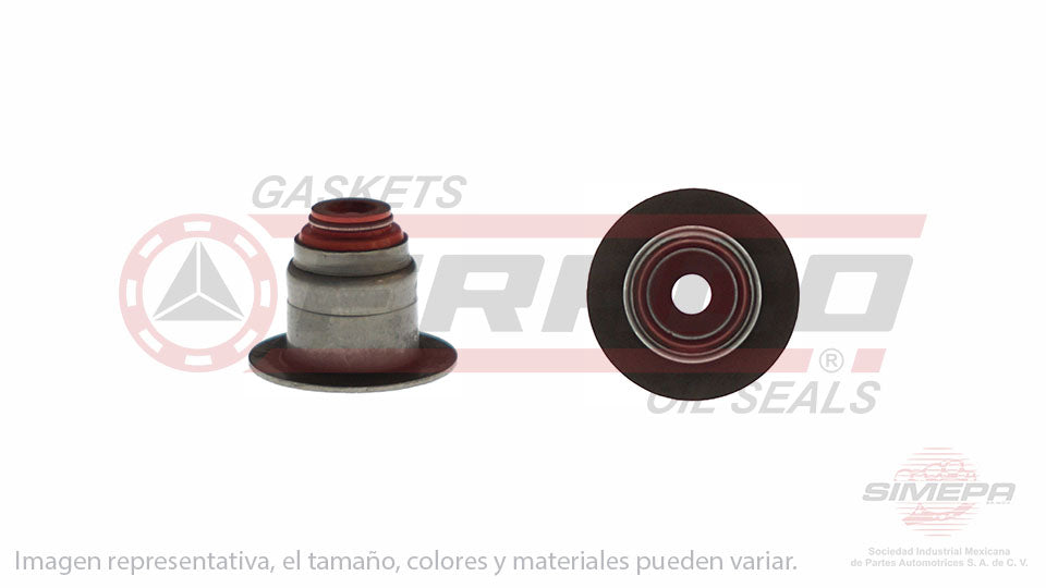 S-2443-V - (50 PIEZAS) SELLO DE VALVULA (RETEN) PARA CHEVROLET COLORADO L4 2.9 L. 16 V DOHC 2007-2012