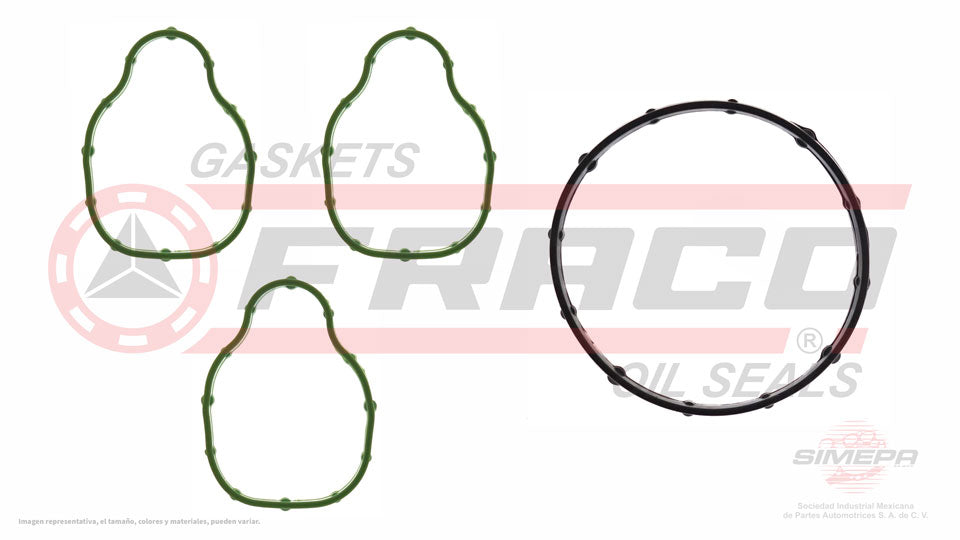 MIX-3030063 - EMPAQUE MULTIPLE DE ADMISION PARA CHEVROLET ONIX 1.0 L L3 12 V DOHC L4F L4G 2020-2023