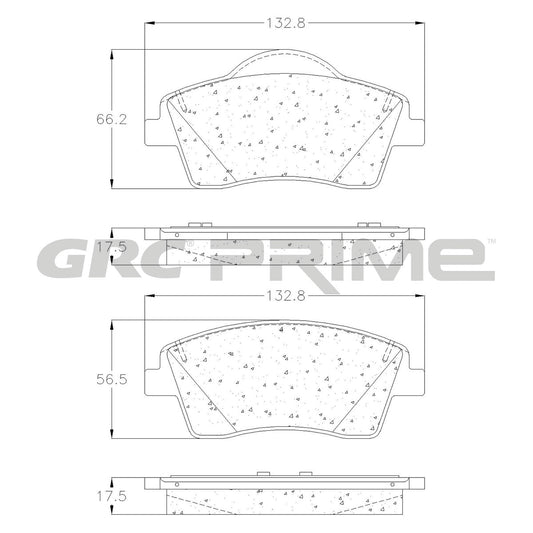GPRD2270 - BALATAS CERAMICAS DELANTERAS PARA VOLVO XC40 2023-2023