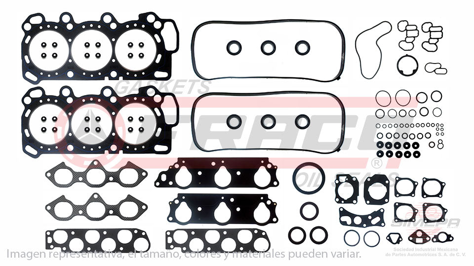 FSX-3562050NR - JUEGO DE EMPAQUES PARA ACURA MDX V6 3.5 L. 24 V. SOHC J35A3 2001-2002