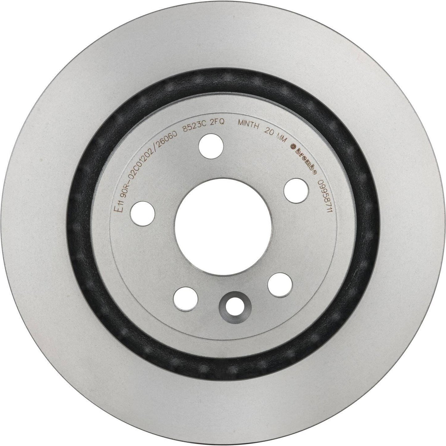 BRE-09.9587.11 - PAR DE DISCOS DE FRENO TRASEROS PARA VOLVO S60 POLESTAR 2017-2018