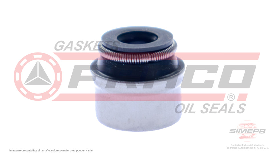 S-5284-V - (50 PIEZAS) SELLO DE VALVULA (RETEN) PARA RENAULT DUSTER L4 1.3 L TURBO 16 V DOHC H5H450/470 2023