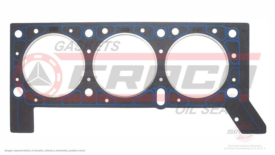 HGX-1162022-NR - EMPAQUE DE CABEZA PARA CHRYSLER TOWN & COUNTRY V6 3.3 L 12 V. OHV 2001-2010