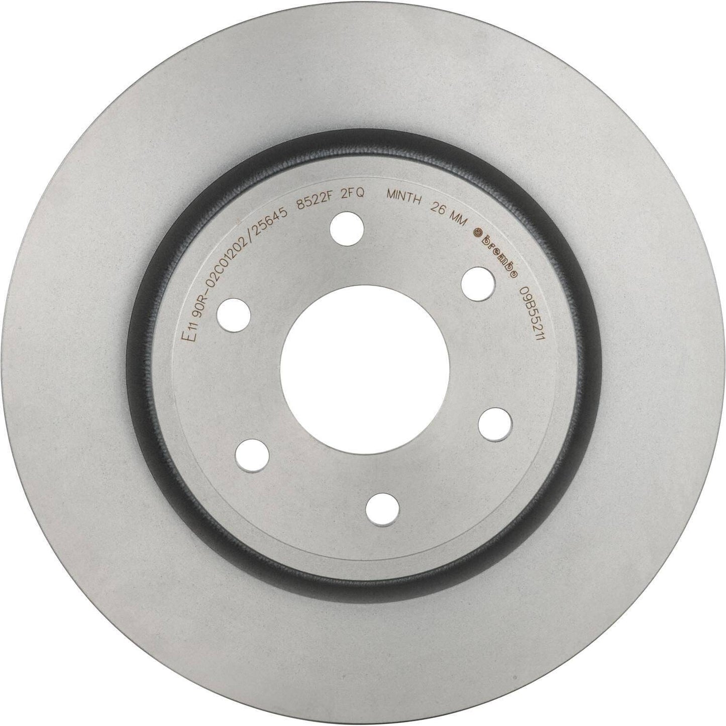 BRE-09.B552.11 - PAR DE DISCOS DE FRENO DELANTEROS PARA NISSAN FRONTIER DESERT RUNNER 2013-2019