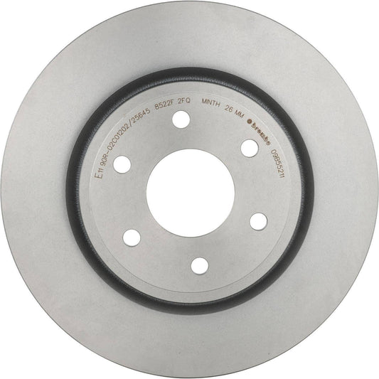 BRE-09.B552.11 - PAR DE DISCOS DE FRENO DELANTEROS PARA NISSAN FRONTIER DESERT RUNNER 2013-2019