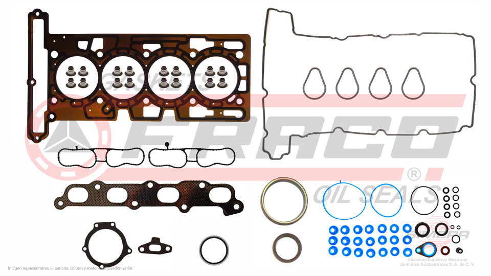FSX-3040130 - JUEGO DE EMPAQUES PARA CHEVROLET COLORADO L4 2.8 L. 16 V DOHC 2004-2006