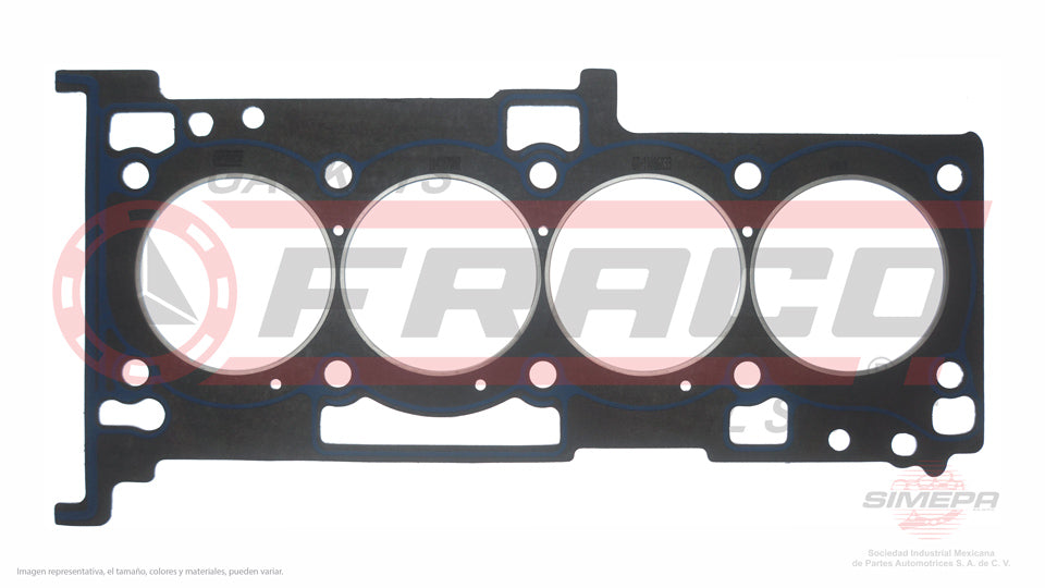HGX-1140070-NR - EMPAQUE DE CABEZA PARA CHRYSLER 200 L4 2.4 L ED3 16 V. DOHC GEMA 2011-2013