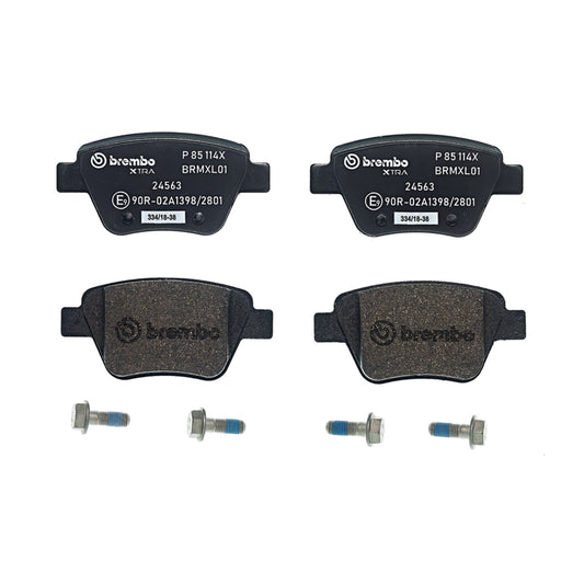 BRE-P85114X - BALATAS TRASERAS PARA AUDI A1 COOL 2011-2014