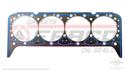 HGX-3082051-NR - EMPAQUE DE CABEZA PARA AVANTI II V8 5.3 L 16 V. OHV 1965-1969