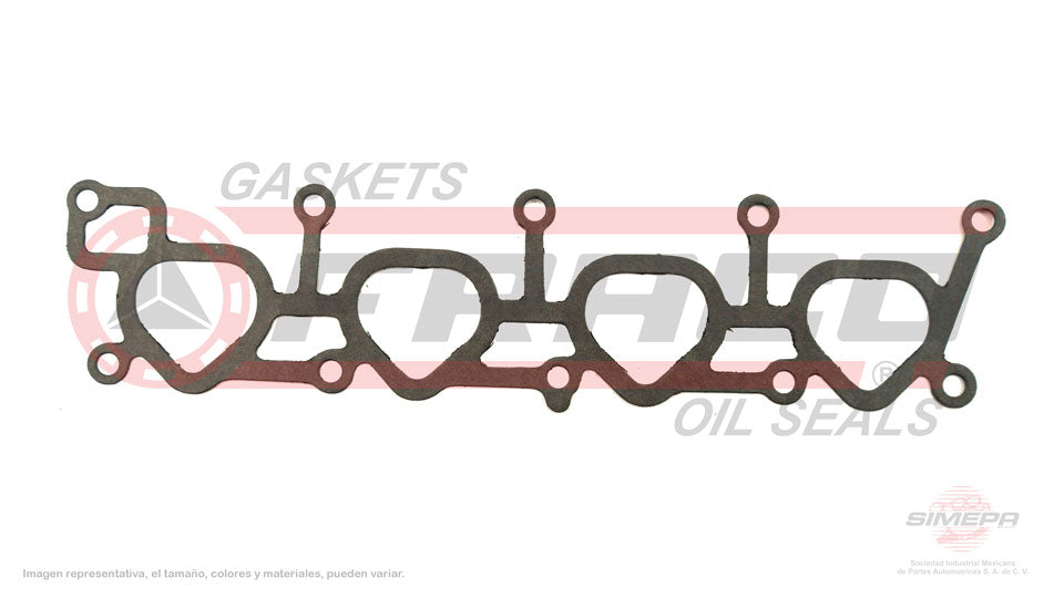 MIX-5840307 - EMPAQUE MULTIPLE DE ADMISION PARA NISSAN ALTIMA L4 2.4 L 16 V. DOHC KA24DE 1993-2001