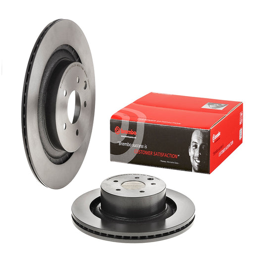 BRE-09.D690.11 - PAR DE DISCOS DE FRENO TRASEROS PARA NISSAN 370Z NISMO 2018-2019