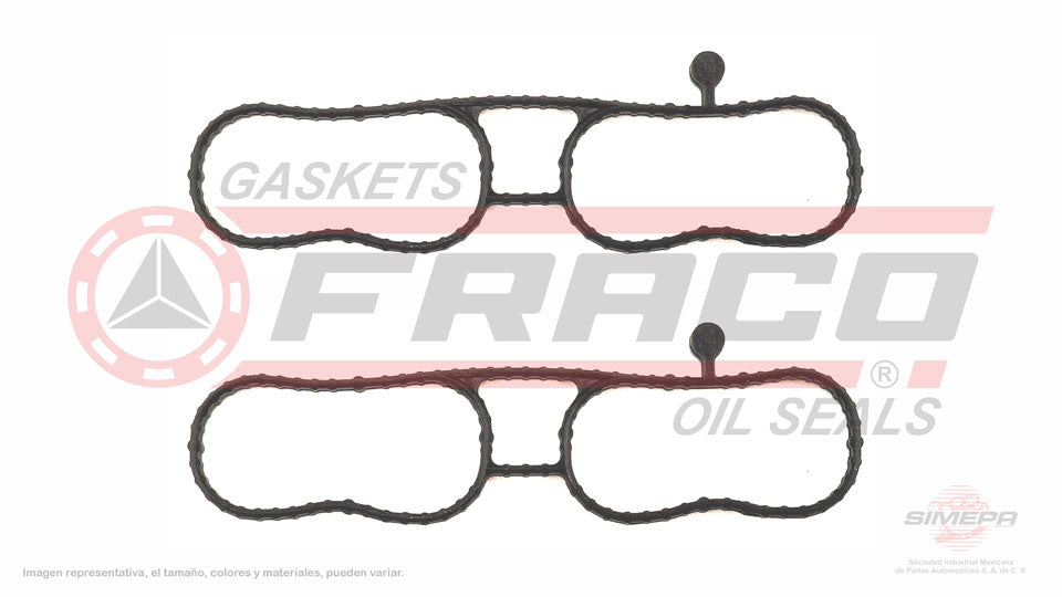 MIX-3040130 - EMPAQUE MULTIPLE DE ADMISION PARA CHEVROLET COLORADO L4 2.8 L. 16 V DOHC 2004-2006