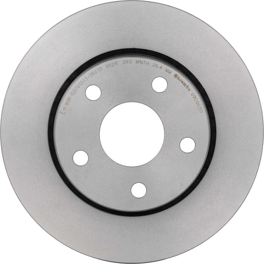 BRE-09.C879.11 - PAR DE DISCOS DE FRENO DELANTEROS PARA PORSCHE CAYMAN BASE 2007-2008