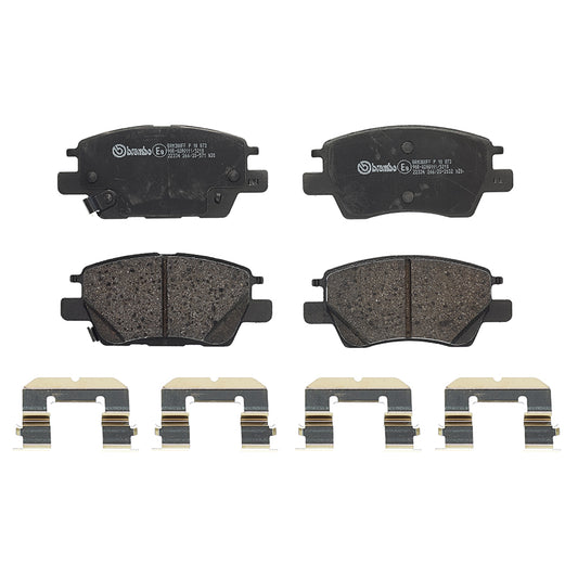 BRE-P10073 - BALATAS DELANTERAS PARA CHEVROLET BOLT EV LT 2017-2020
