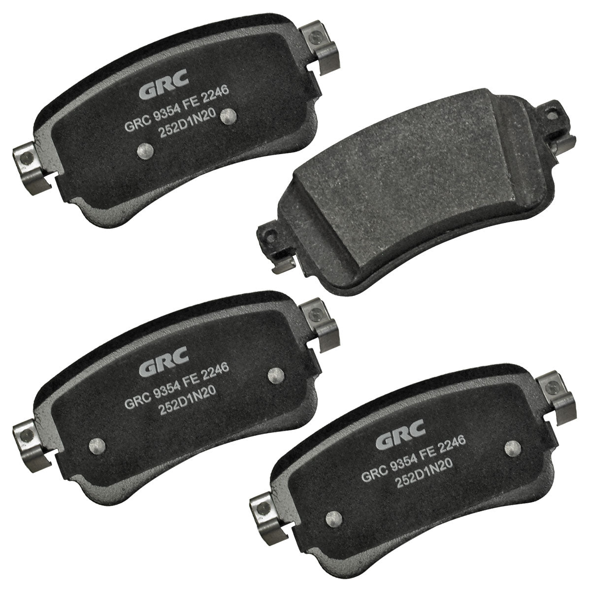 GMD2246 - BALATAS SEMIMETALICAS TRASERAS PARA PEUGEOT EXPERT 2018-2019