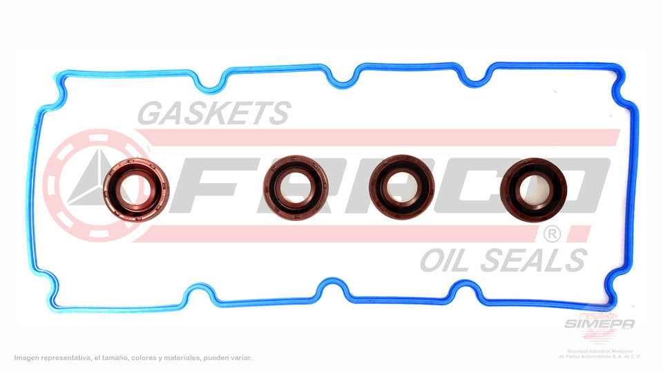VSX-1140054 - EMPAQUE DE TAPA PUNTERIAS PARA DODGE NEON L4 2.0 L SOHC 16 V. ECB SOHC VIN CF  2000-2005