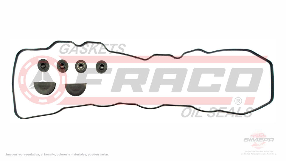 VSX-8040332 - EMPAQUE DE TAPA PUNTERIAS PARA TOYOTA 4RUNNER L4 2.4 L 8 V. SOHC 22R 22RE 22REC 1984-1995