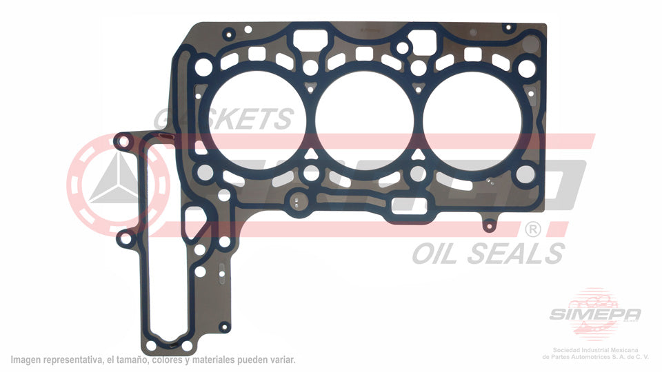 HGX-0830006-MLO - EMPAQUE DE CABEZA PARA BMW 118I 1.5 L TURBO L3 12 V DOHC B38A15A 2018-2019