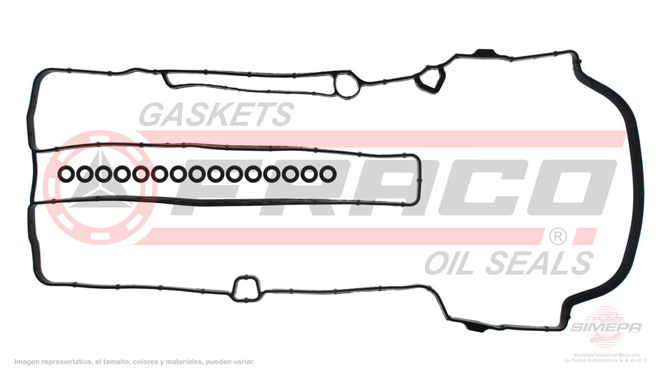 VSX-6040039 - EMPAQUE DE TAPA PUNTERIAS PARA BUICK ENCORE L4 1.4 L TURBO 16 V. DOHC LUV 2012-2017