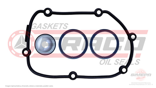 TCX-8640176 - EMPAQUE DE TAPA DISTRIBUCION PARA AUDI A3 L4 1.8 L TURBO 16 V. DOHC TFSI CNSB 2014-2016