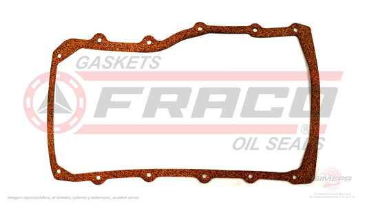 OSX-3040115 - EMPAQUE DE CARTER PARA BUICK CENTURY L4 2.5 L 8 V. OHV 1988-1992