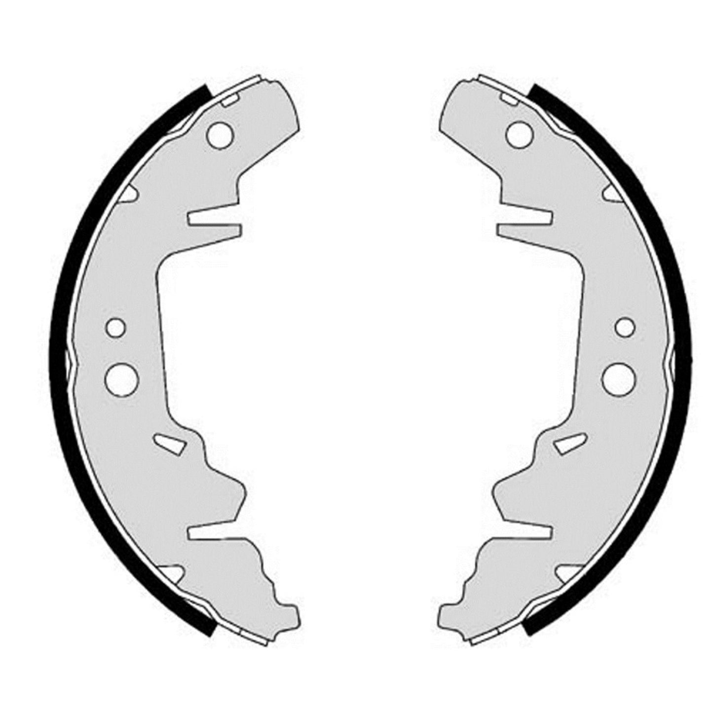 BRE-S11501 - ZAPATAS TRASERAS PARA CHRYSLER TOWN & COUNTRY BASE 2003-2007