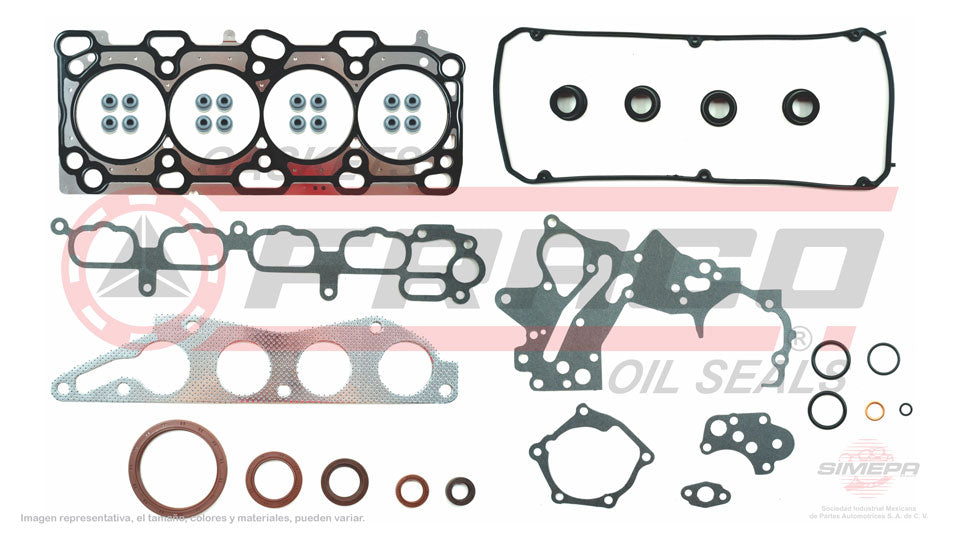 FSX-5540376 - JUEGO DE EMPAQUES PARA MITSUBISHI ECLIPSE L4 2.4 L 4G69 16 V. SOHC 4G69 2006-2012