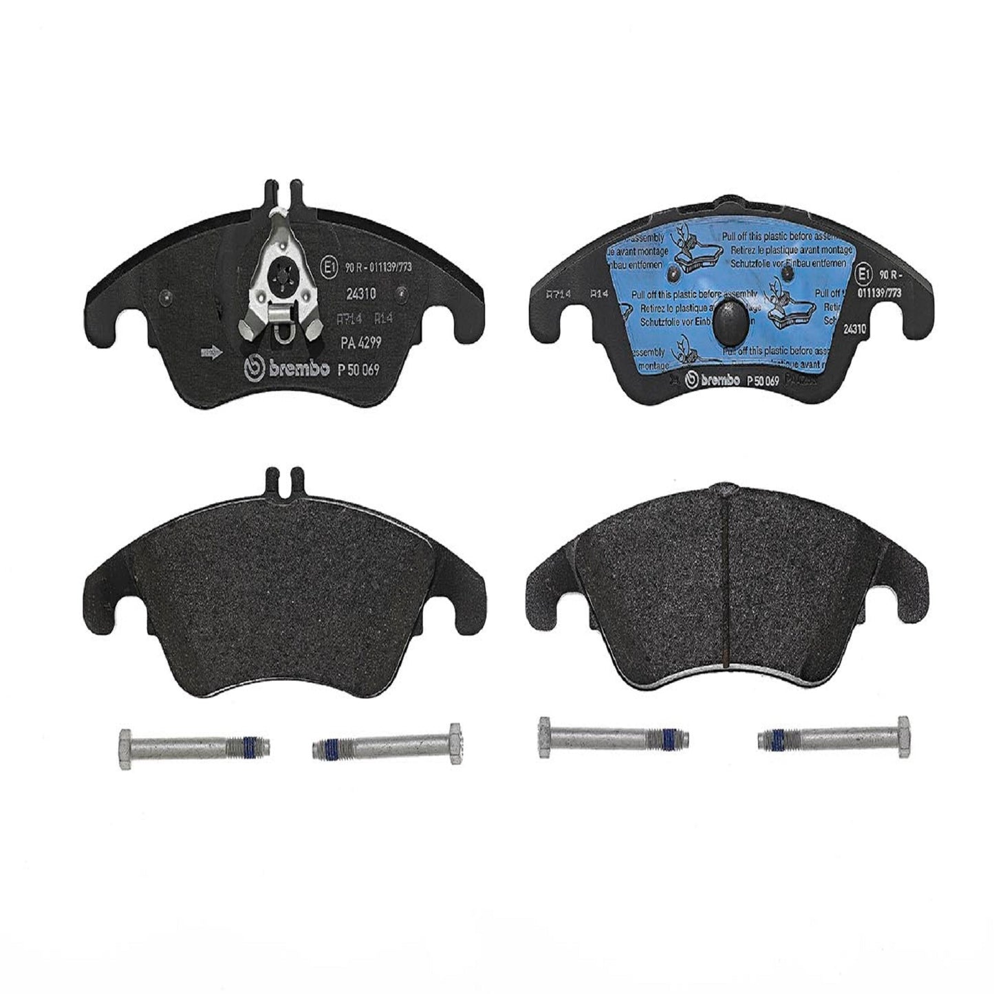 BRE-P50069 - BALATAS DELANTERAS PARA MERCEDES-BENZ C250 BASE 2015-2015