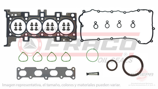 FSX-1140057 - JUEGO DE EMPAQUES PARA DODGE DART L4 2.0 L 16 V. DOHC ECK 2013-2016