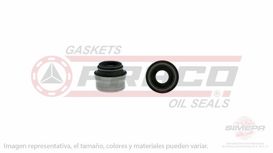 S-5825-V - (50 PIEZAS) SELLO DE VALVULA (RETEN) PARA CHRYSLER 200 V6 3.6 L. PENTASTAR 24 V. DOHC ERB 2011-2016