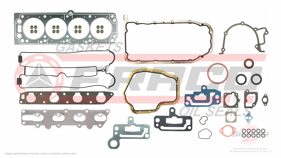 FSX-6040160 - JUEGO DE EMPAQUES PARA CHEVROLET OPTRA L4 2.0 L 16 V. DOHC X20SED 2004-2010