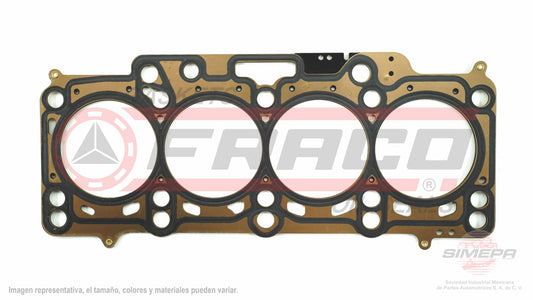 HGX-8640155-2MLO - EMPAQUE DE CABEZA PARA VOLKSWAGEN AMAROK L4 2.0 L DIESEL 16 V. DIESEL TURBO 2010-2014