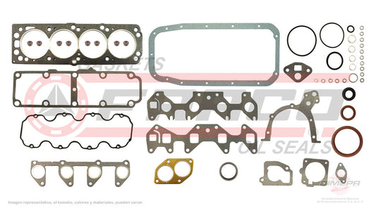 FSX-6040126 - JUEGO DE EMPAQUES PARA CHEVROLET TORNADO L4 1.8 L 8 V. SOHC C18NZ 2003-2006
