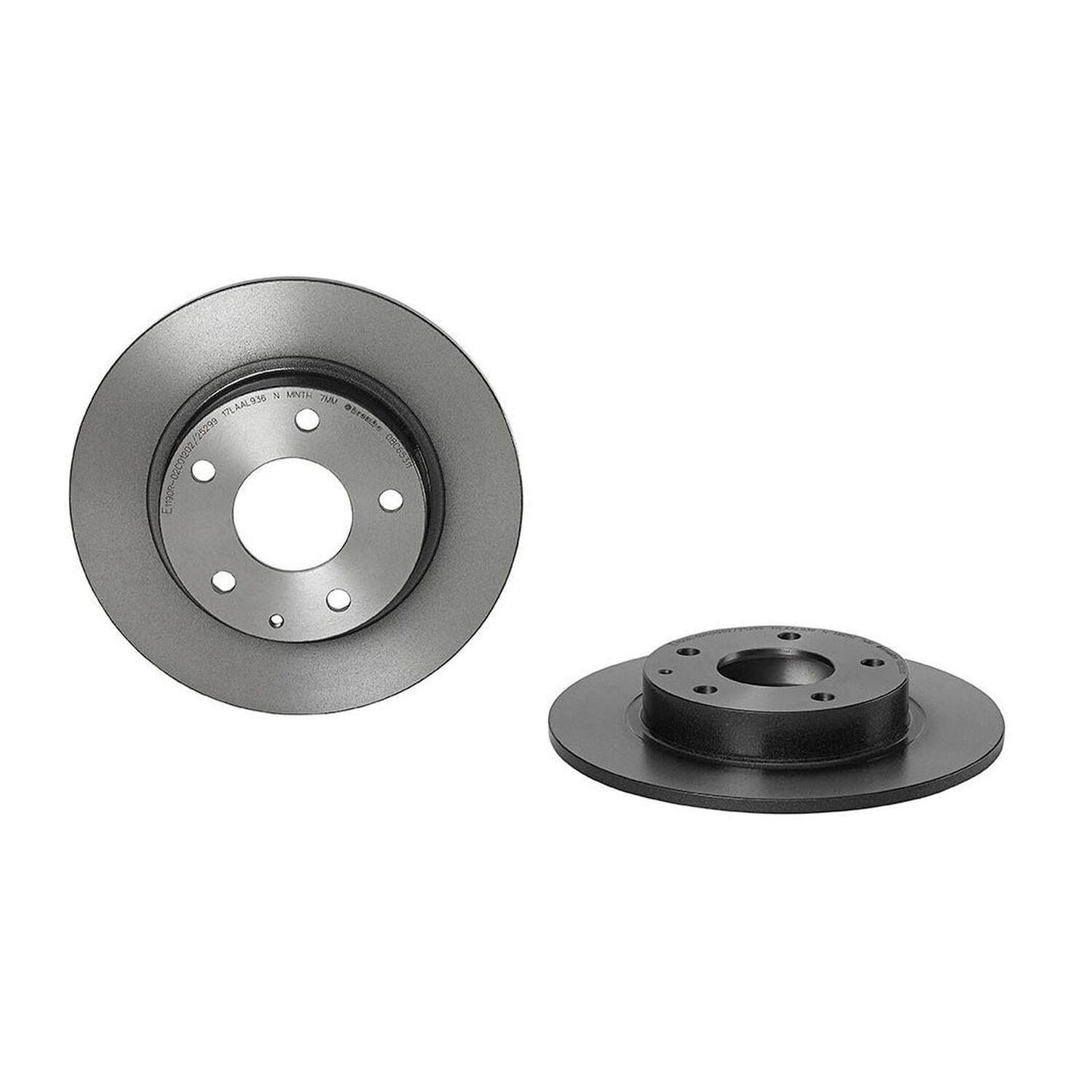 BRE-08.C653.11 - PAR DE DISCOS DE FRENO TRASEROS PARA MAZDA 3 100TH ANNIVERSARY EDITION 2021-2021