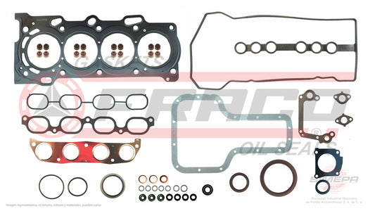 FSX-8040205 - JUEGO DE EMPAQUES PARA CHEVROLET PRIZM L4 1.8 L 16 V. DOHC 1ZZFE 1998-2002