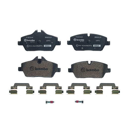 BRE-P06034X - BALATAS DELANTERAS PARA MINI COOPER ALL BLACK 2011-2012