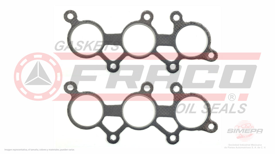 MEX-8062031 - EMPAQUE MULTIPLE DE ESCAPE PARA LEXUS ES350 V6 3.5 L 24 V. DOHC 2GRFE 2007-2016