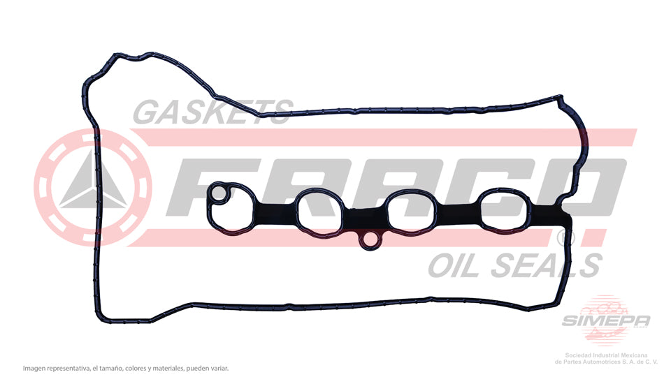 VSX-5340114 - EMPAQUE DE TAPA PUNTERIAS PARA MAZDA 2 L4 1.5 L DOHC 16 V P5Y5/Y6/Y7/Y8/Z SKYACTIVE 2016-2021