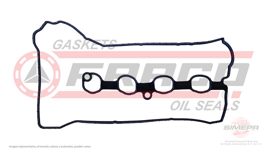 VSX-5340114 - EMPAQUE DE TAPA PUNTERIAS PARA MAZDA 2 L4 1.5 L DOHC 16 V P5Y5/Y6/Y7/Y8/Z SKYACTIVE 2016-2021
