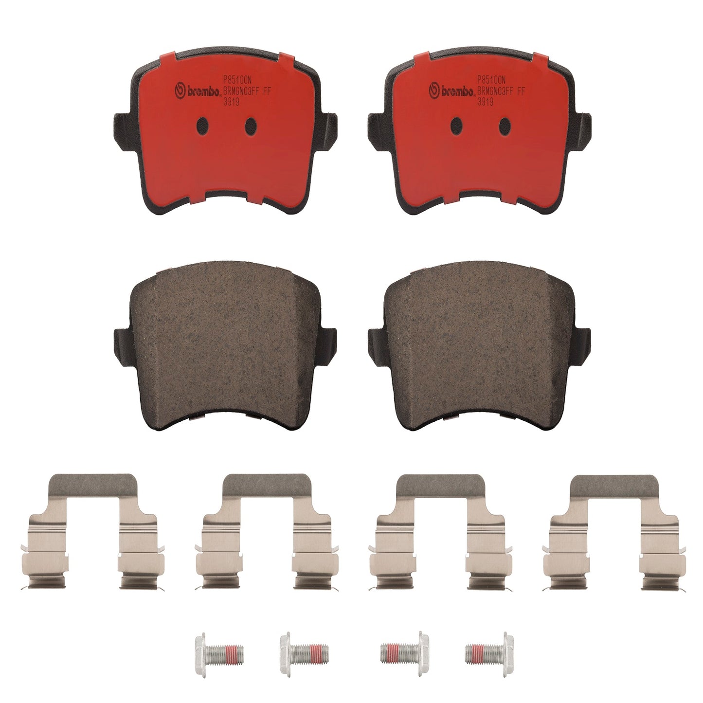 BRE-P85100N - BALATAS TRASERAS PARA AUDI A4 BASE 2009-2010