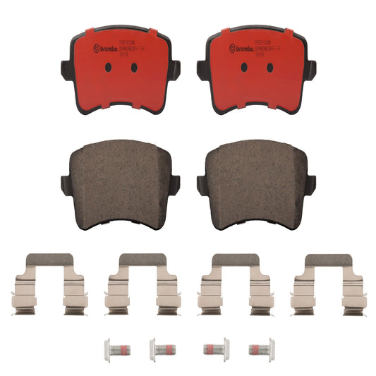 BRE-P85100N - BALATAS TRASERAS PARA AUDI A4 BASE 2009-2010