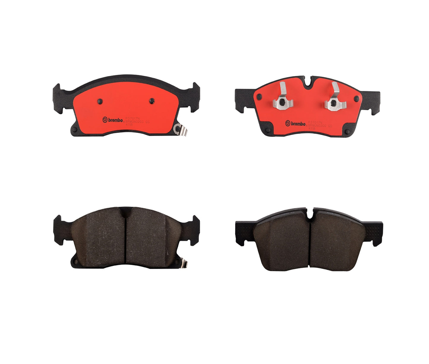 BRE-P37017N - BALATAS DELANTERAS PARA DODGE DURANGO BASE 2012-2013