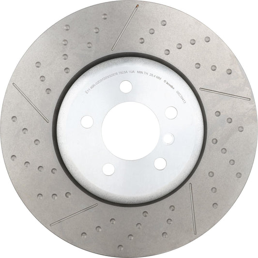 BRE-09.C394.13 - PAR DE DISCOS DE FRENO DELANTEROS PARA BMW 118I SPORT LINE 2018-2018