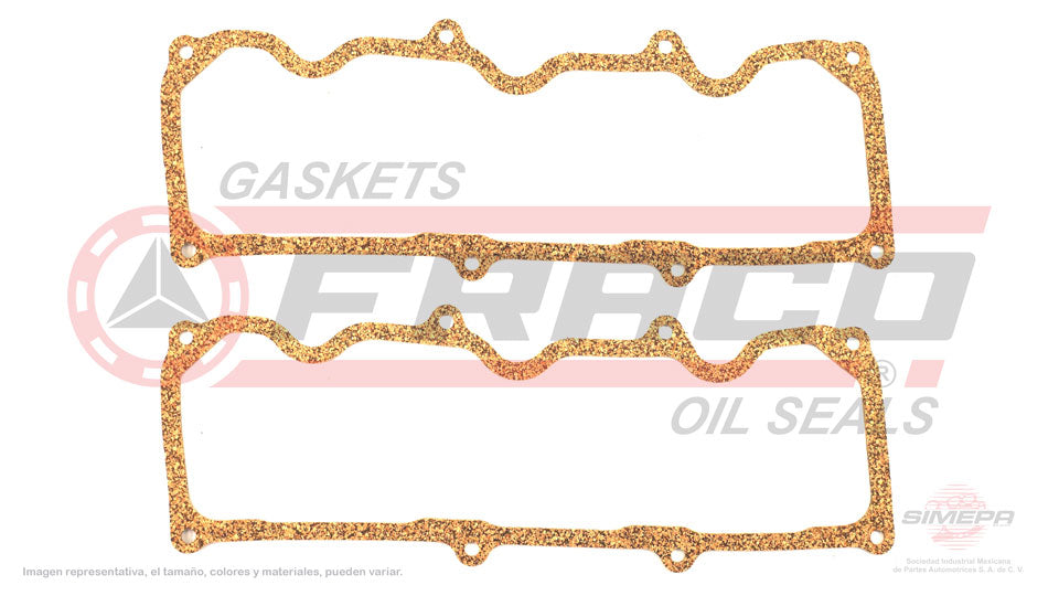 VSX-2662052 - EMPAQUE DE TAPA PUNTERIAS PARA FORD AEROSTAR V6 3.0 L VULCAN 12 V. OHV 1986-1990
