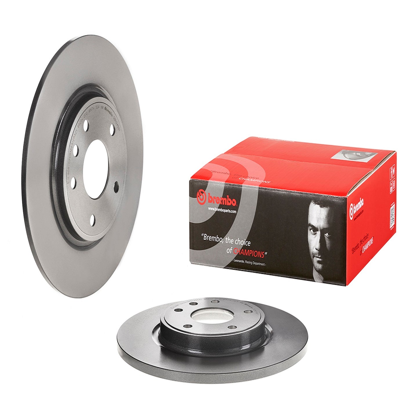 BRE-08.N249.21 - PAR DE DISCOS DE FRENO TRASEROS PARA CHRYSLER TOWN & COUNTRY 30TH ANNIVERSARY EDITION 2014-2014